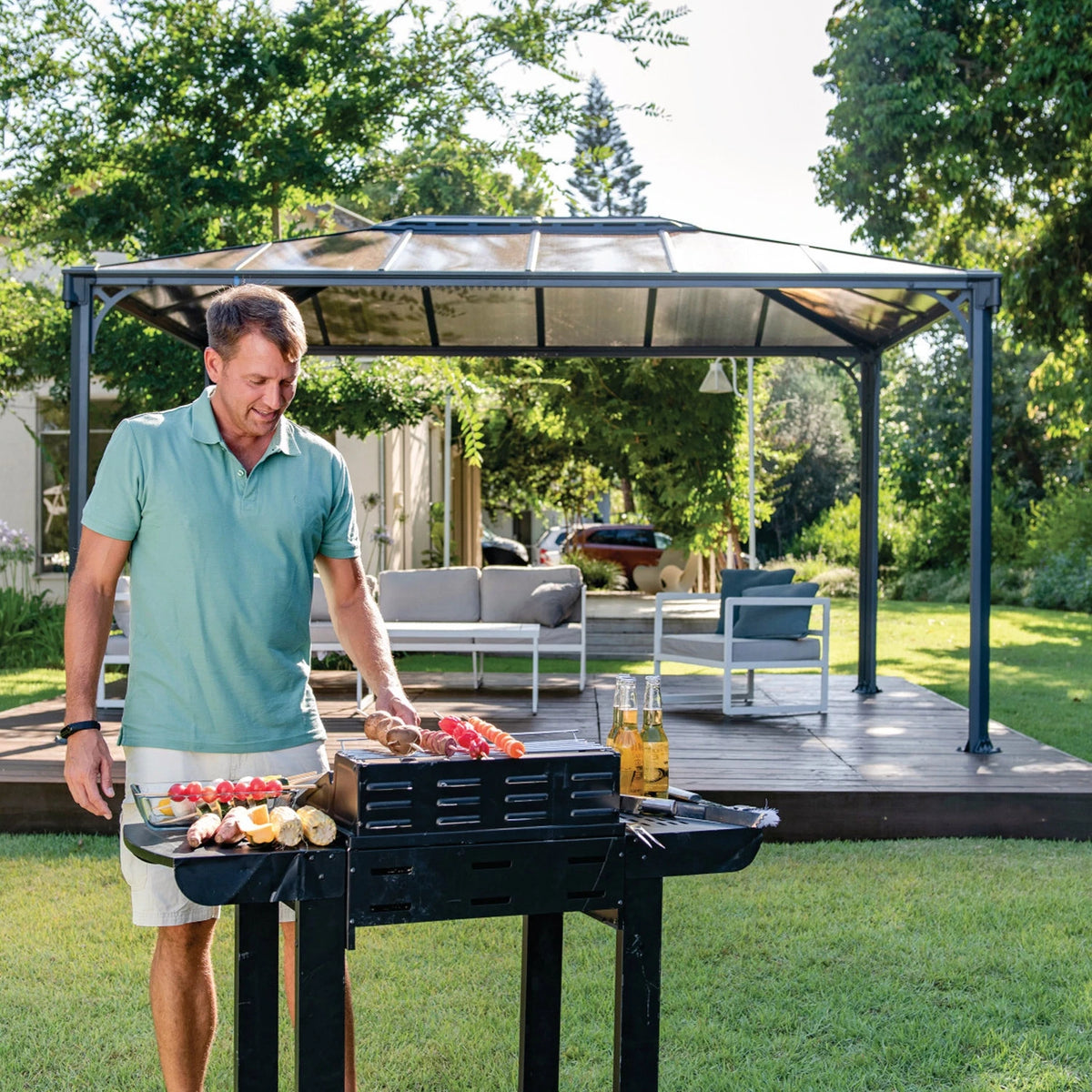 Martinique 4300, 10 ft. × 14 ft. Gazebo Kit, image 6