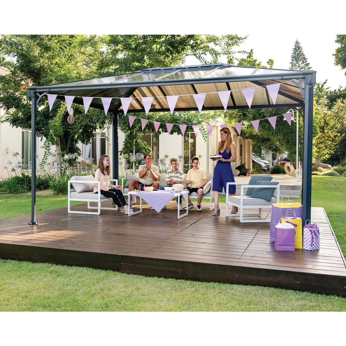Martinique 4300, 10 ft. × 14 ft. Gazebo Kit, image 7