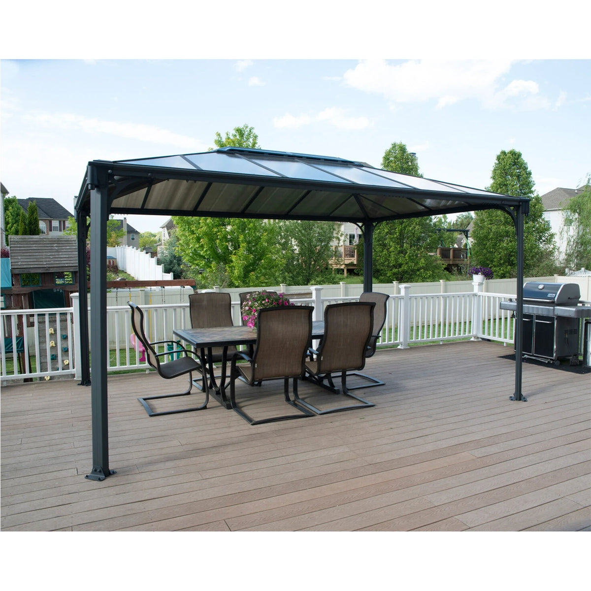 Martinique 4300, 10 ft. × 14 ft. Gazebo Kit, image 9
