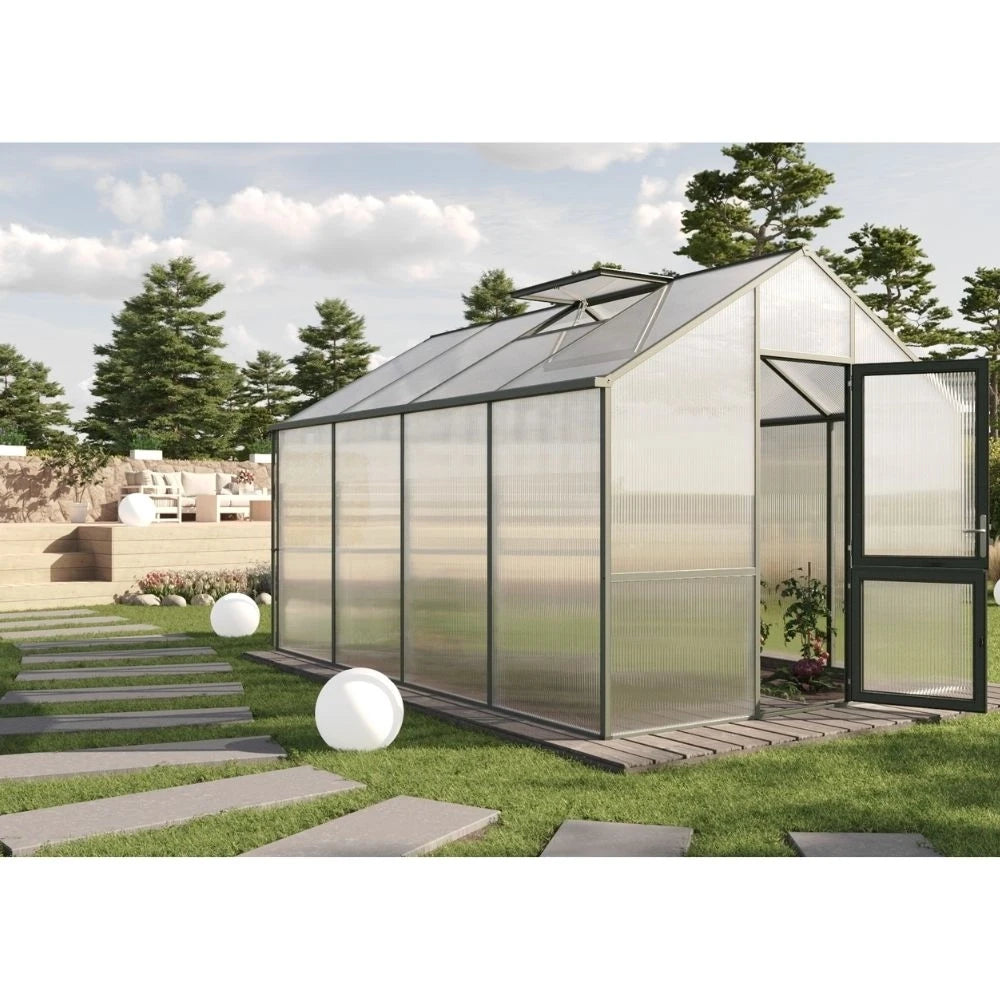Greenhouse Dahlie IV, fir green