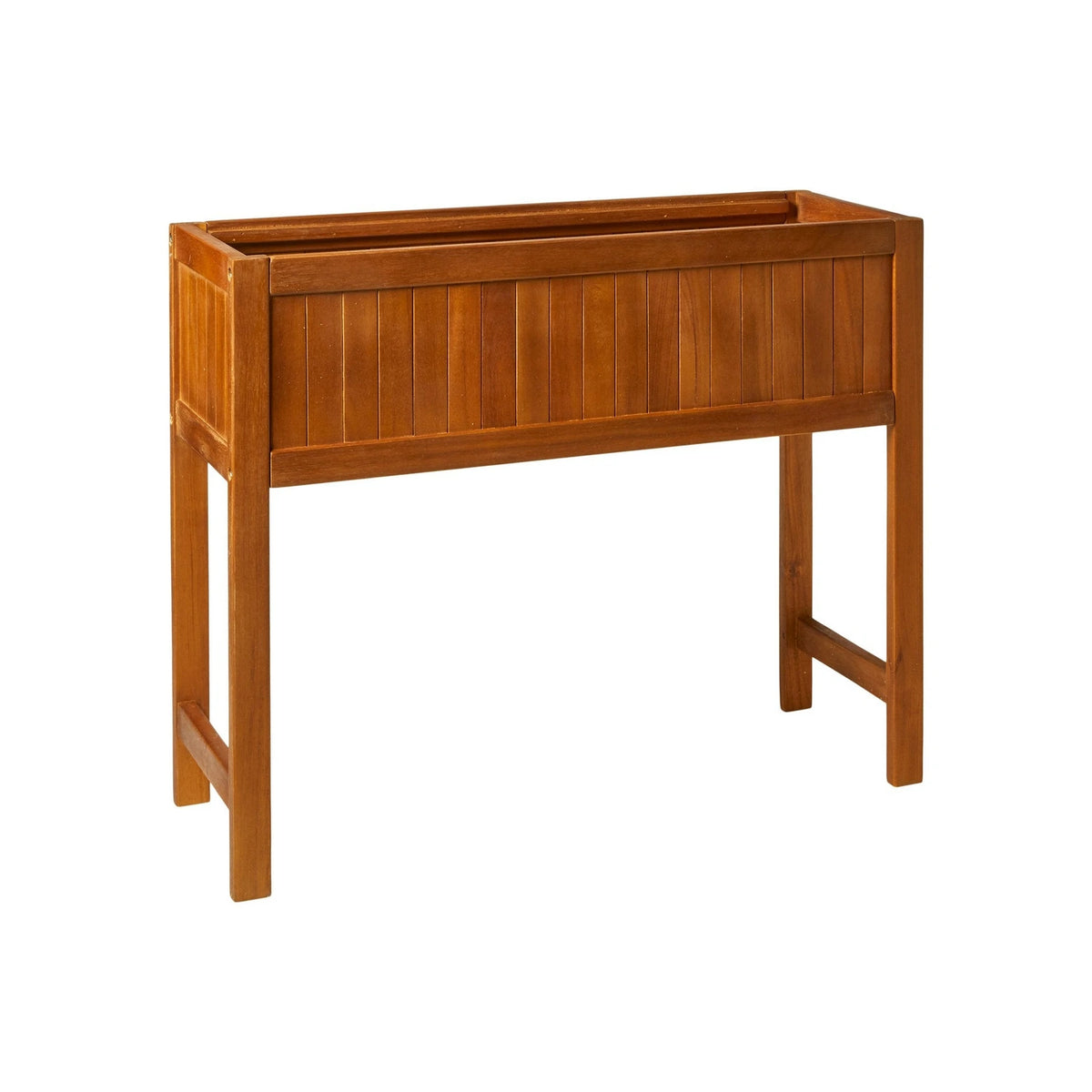 Tokyo Planter on Legs Acacia 60 x 20 x 50 cm