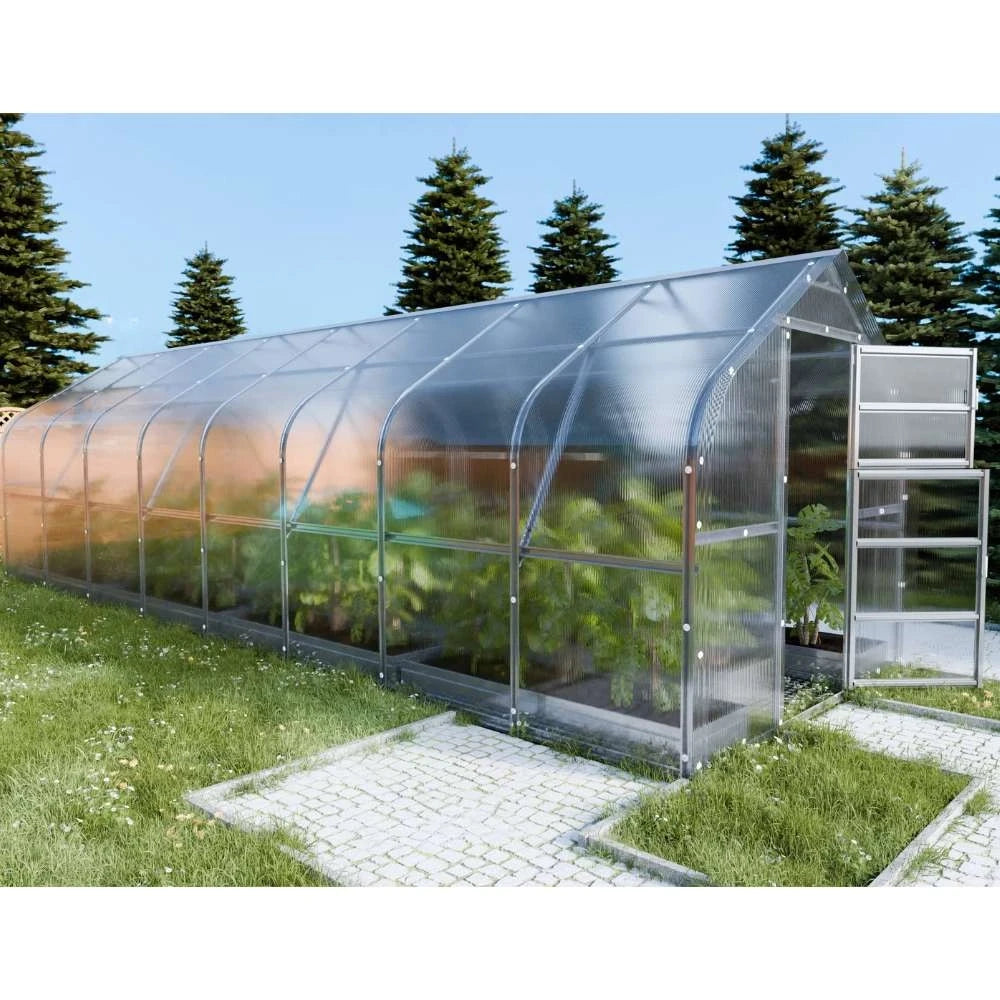 KLASIKA Drop Greenhouse 2,5 x 8 m (20 m2)