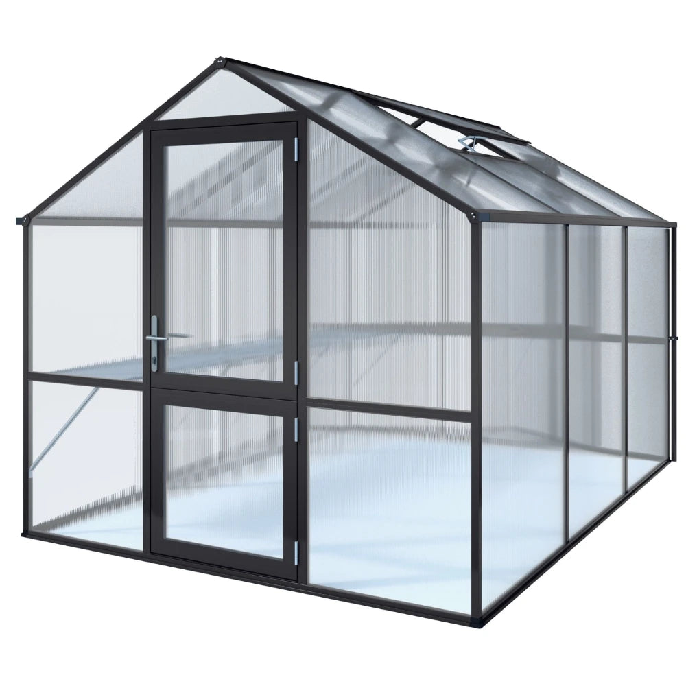 Rose III Anthracite Grey Greenhouse KGT – Sleek Design