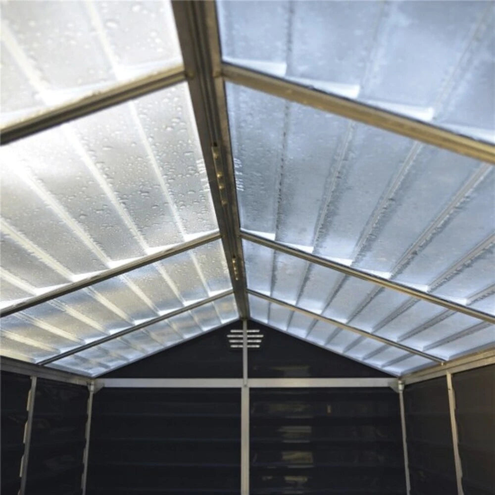 Skylight 4 ft. x 6 ft. Shed Kit – Midnight Grey